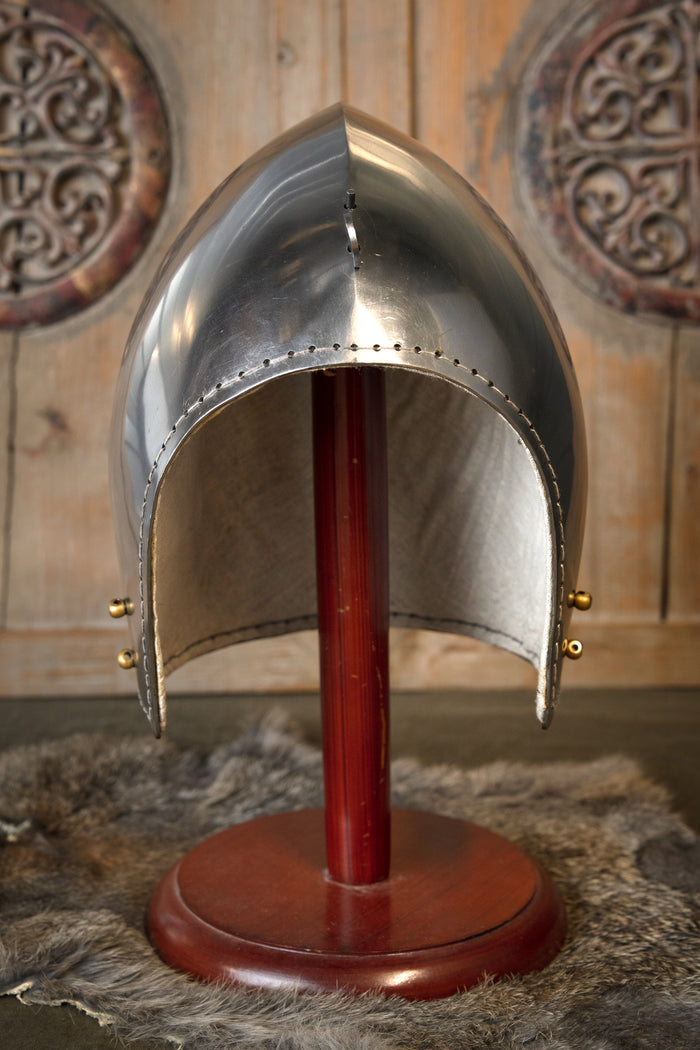 Bascinet mit Klappvisier, 2 mm (battle-ready)