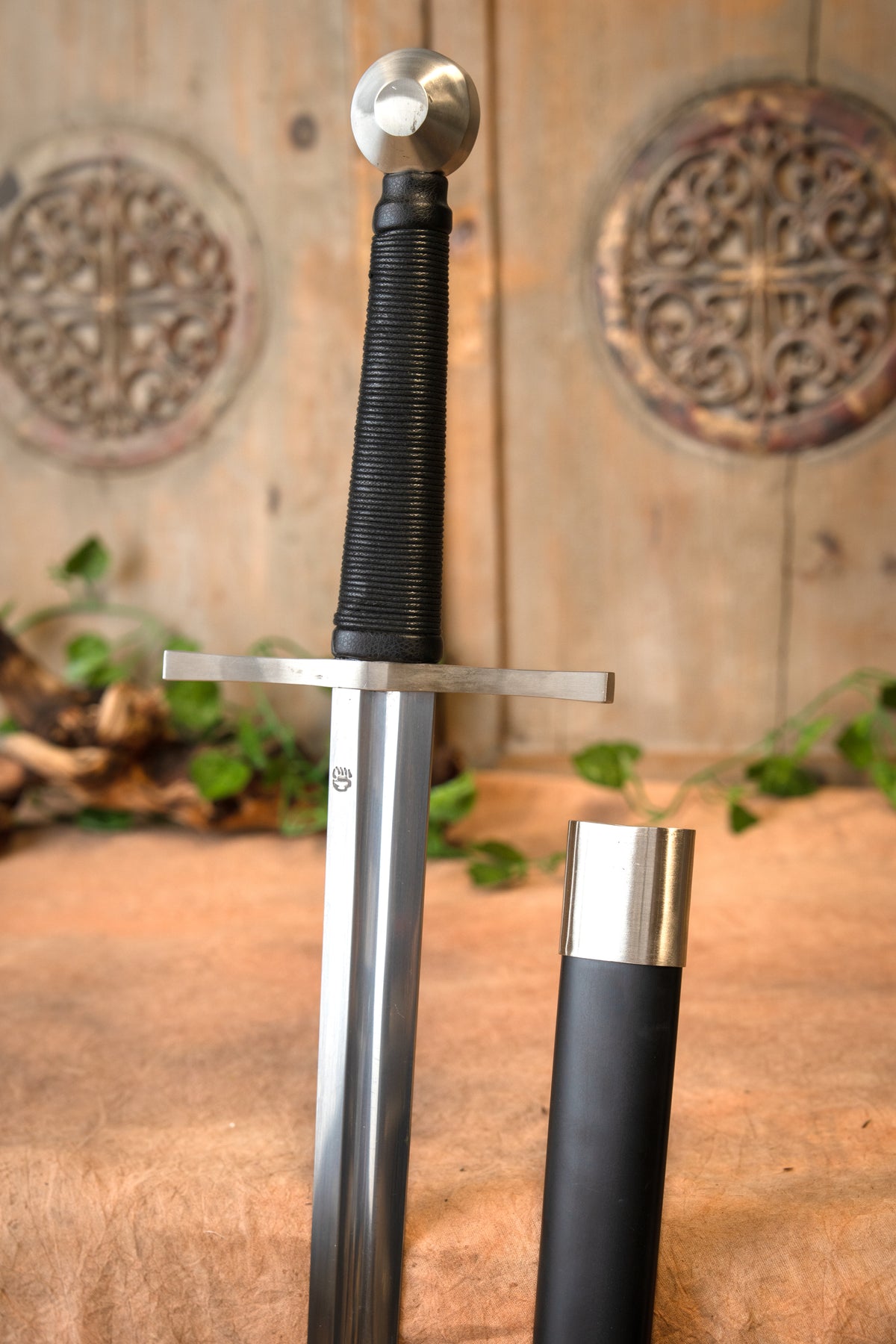 Middelalderligt langsværd, Oakeshott type XIIa, sløv (battle-ready)