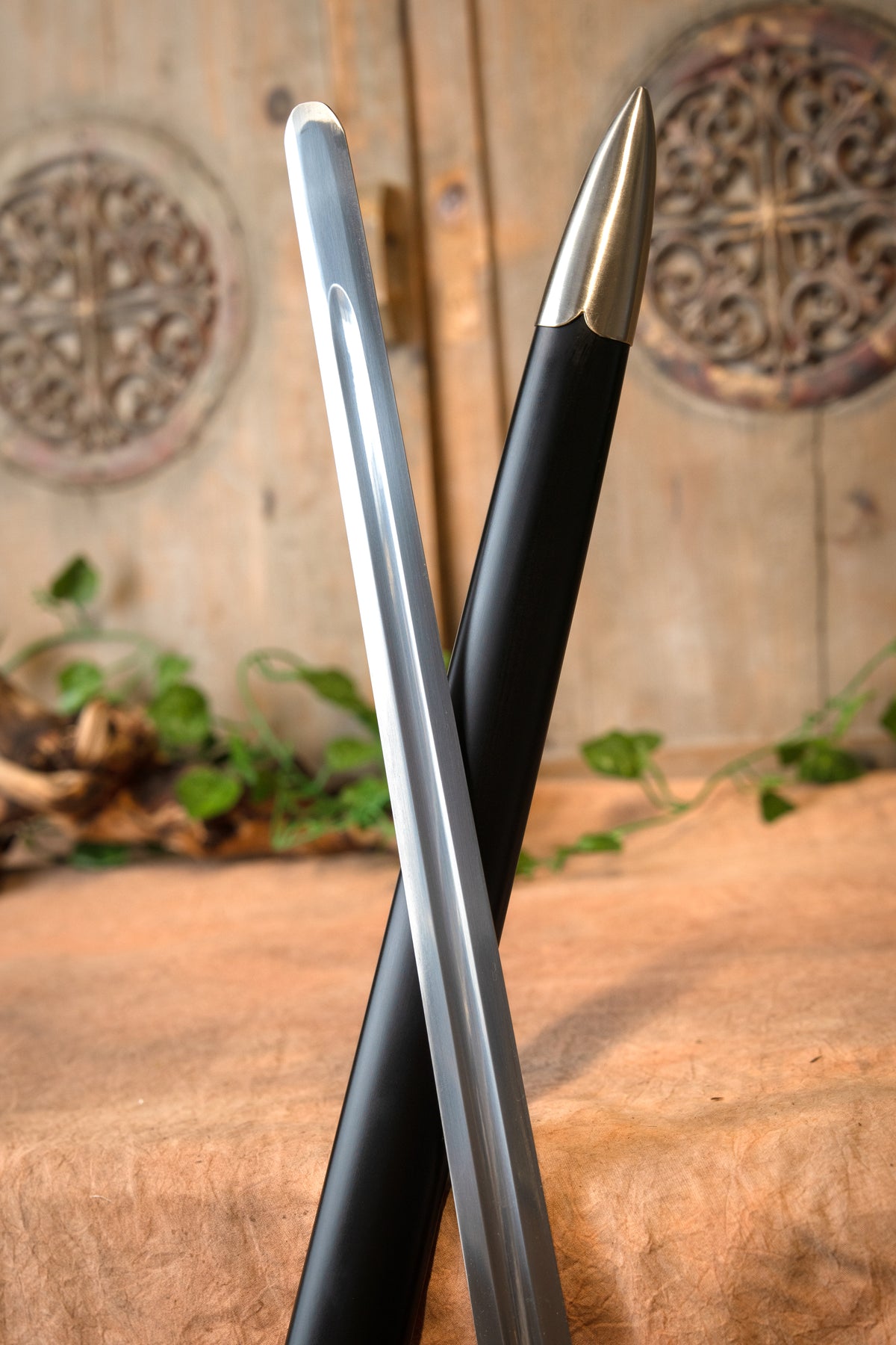 Middelalderligt langsværd, Oakeshott type XIIa, sløv (battle-ready)