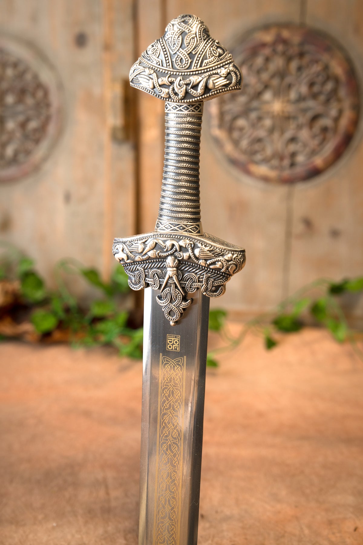 Wikiński miecz Dybek deluxe, półostry