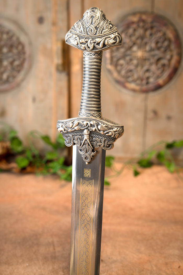 Wikiński miecz Dybek deluxe, półostry