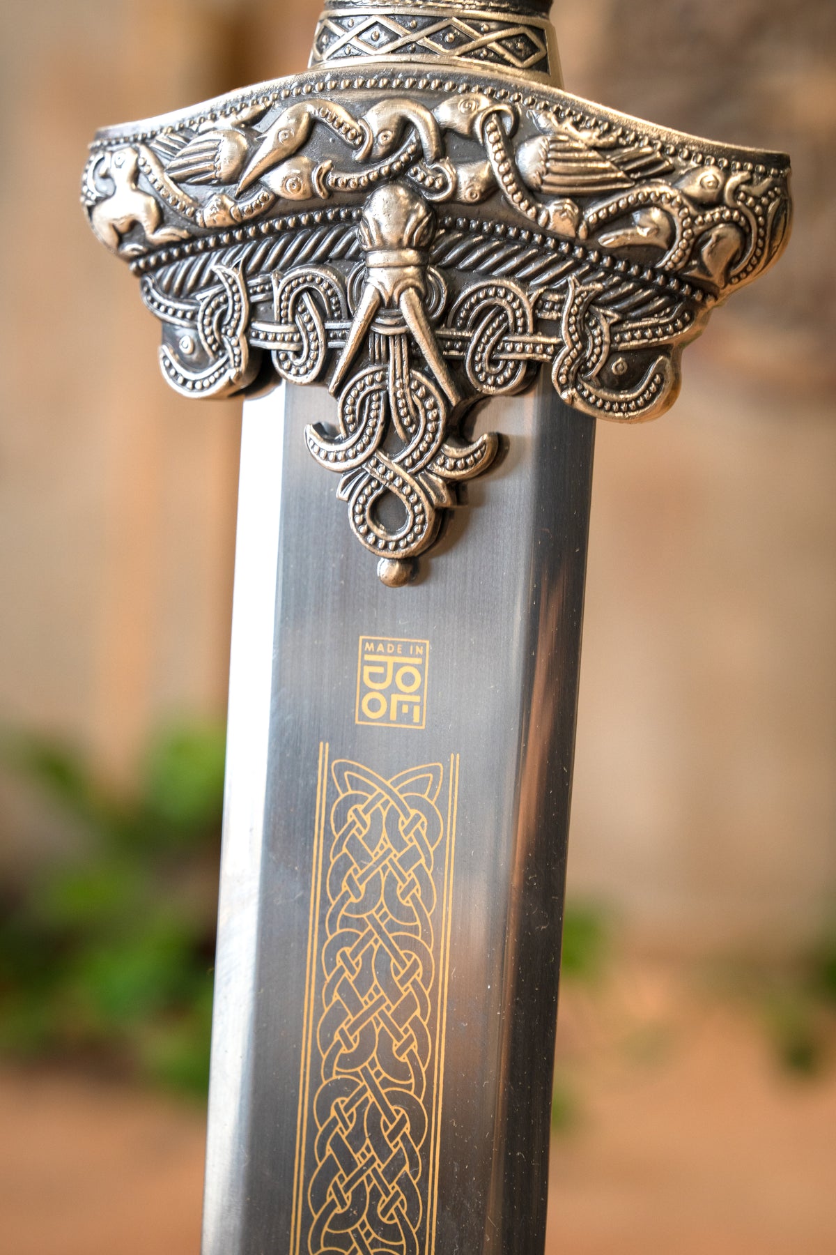 Wikiński miecz Dybek deluxe, półostry