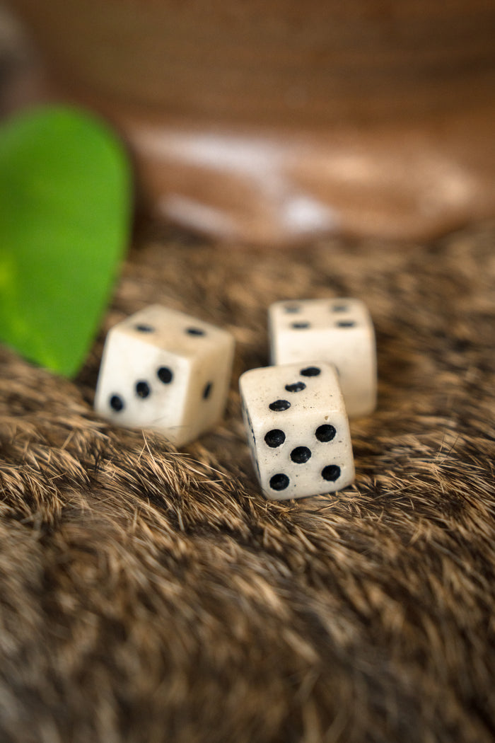 Historical dice (set of 3)
