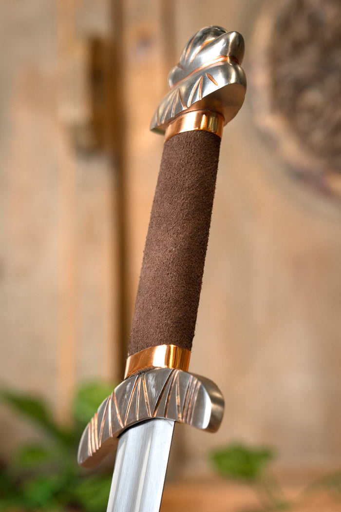 Wikingerschwert Olaf von Norwegen, halb scharf