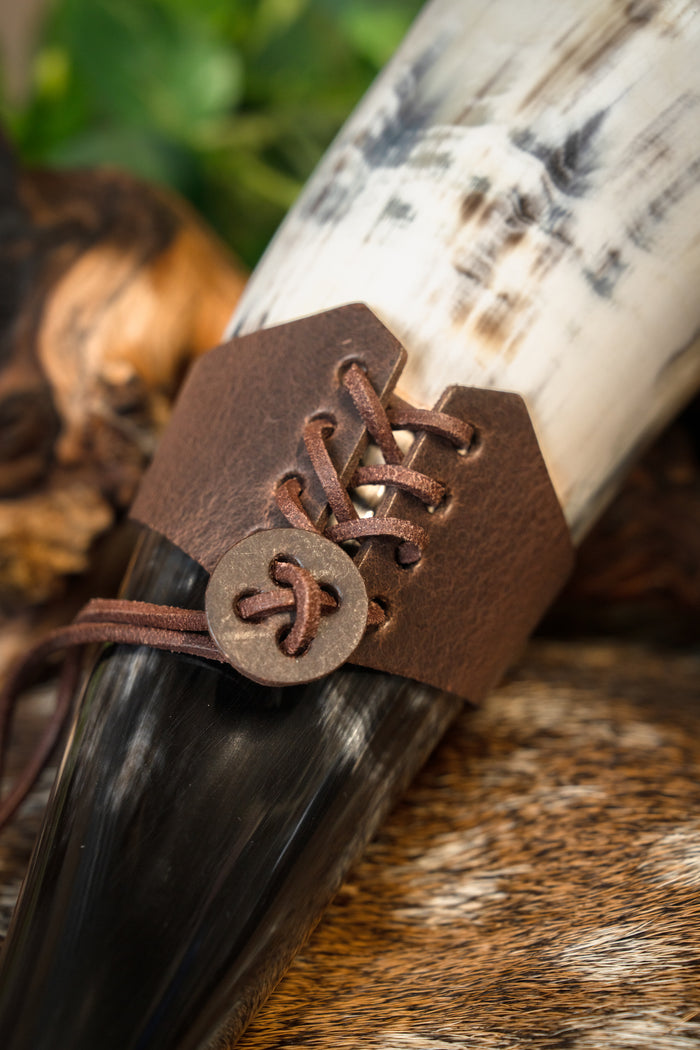 Drinkhoornhouder Argast, bruin, M