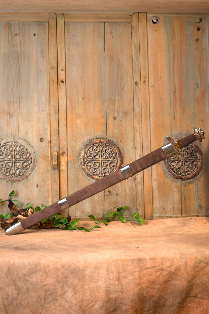 Wikingerschwert Olaf von Norwegen, halb scharf