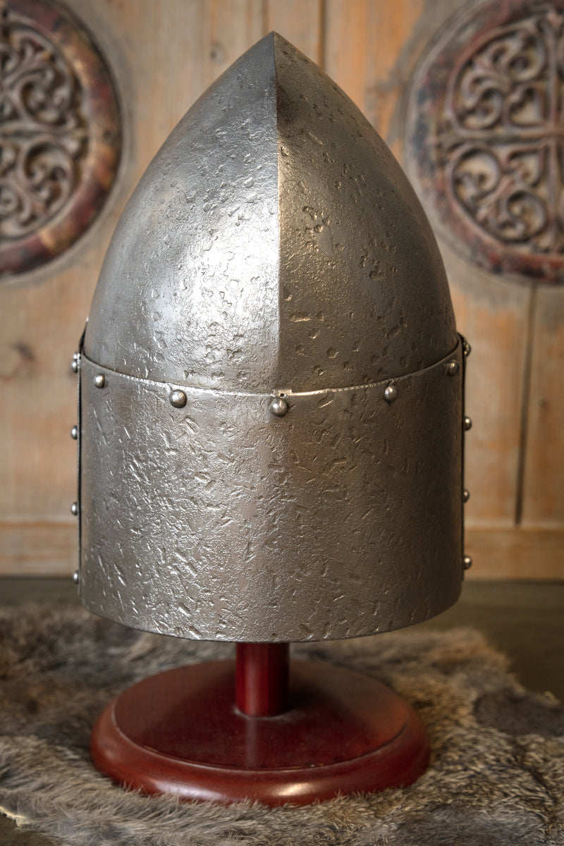 Ritterhelm mit antiker Oberfläche, 1,6 mm