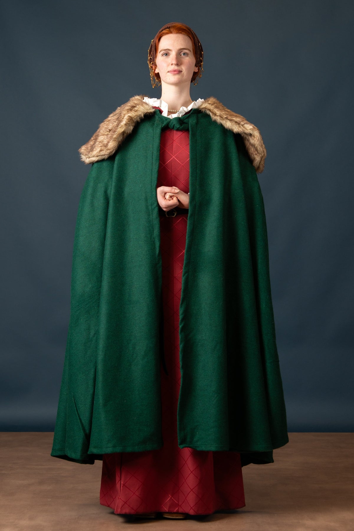 Fur coat John, green