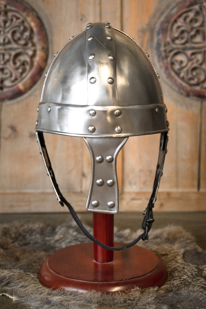 Viking helm Blacwin gepolijst, 1-1.2 mm