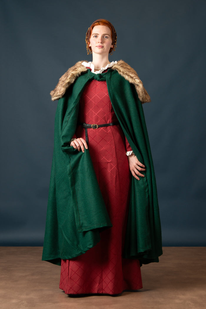 Fur coat John, green