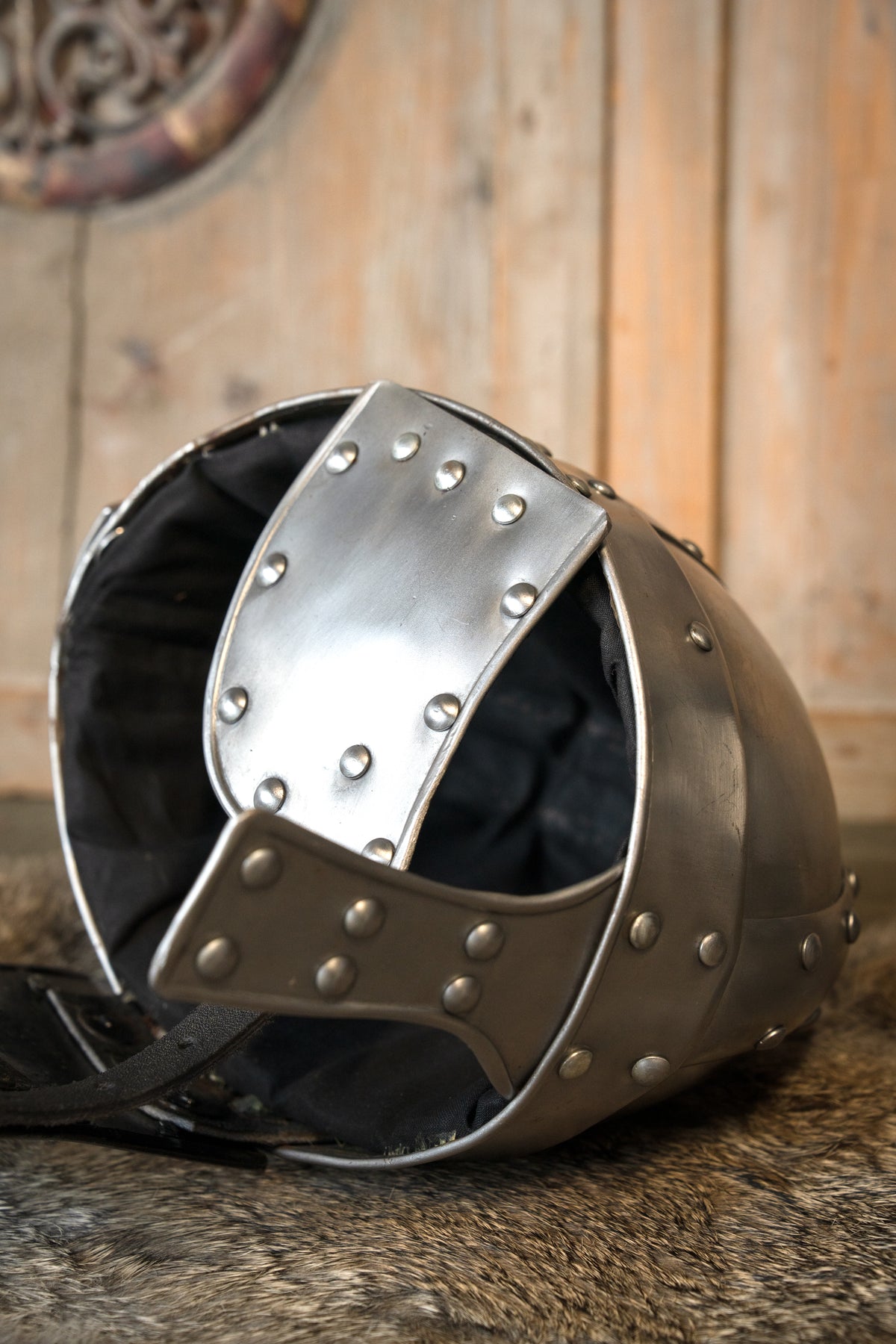 Vikingehjelm Blacwin, poleret, 1–1,2 mm