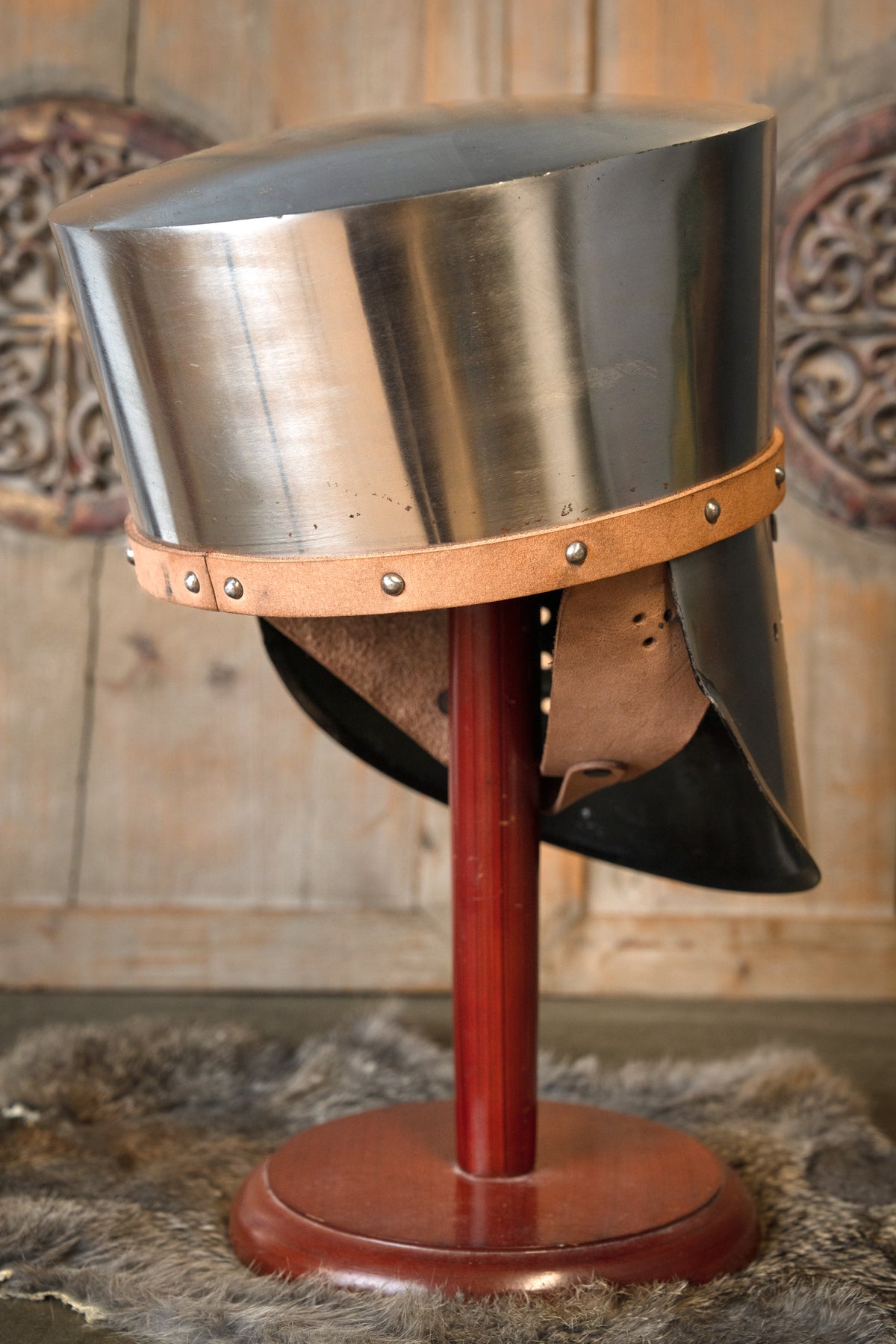 Hełm koszowy (mandhelm), 2 mm (battle-ready)