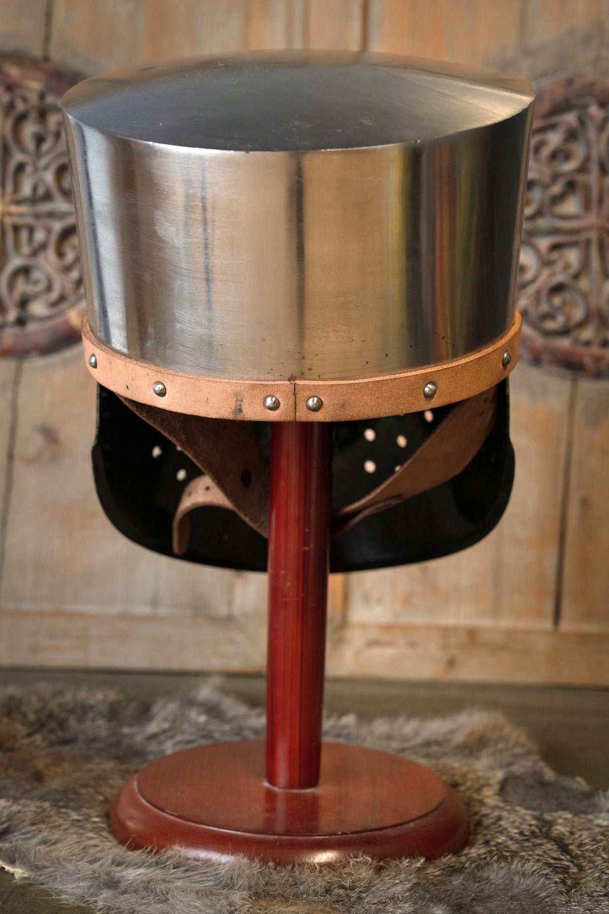 Hełm koszowy (mandhelm), 2 mm (battle-ready)