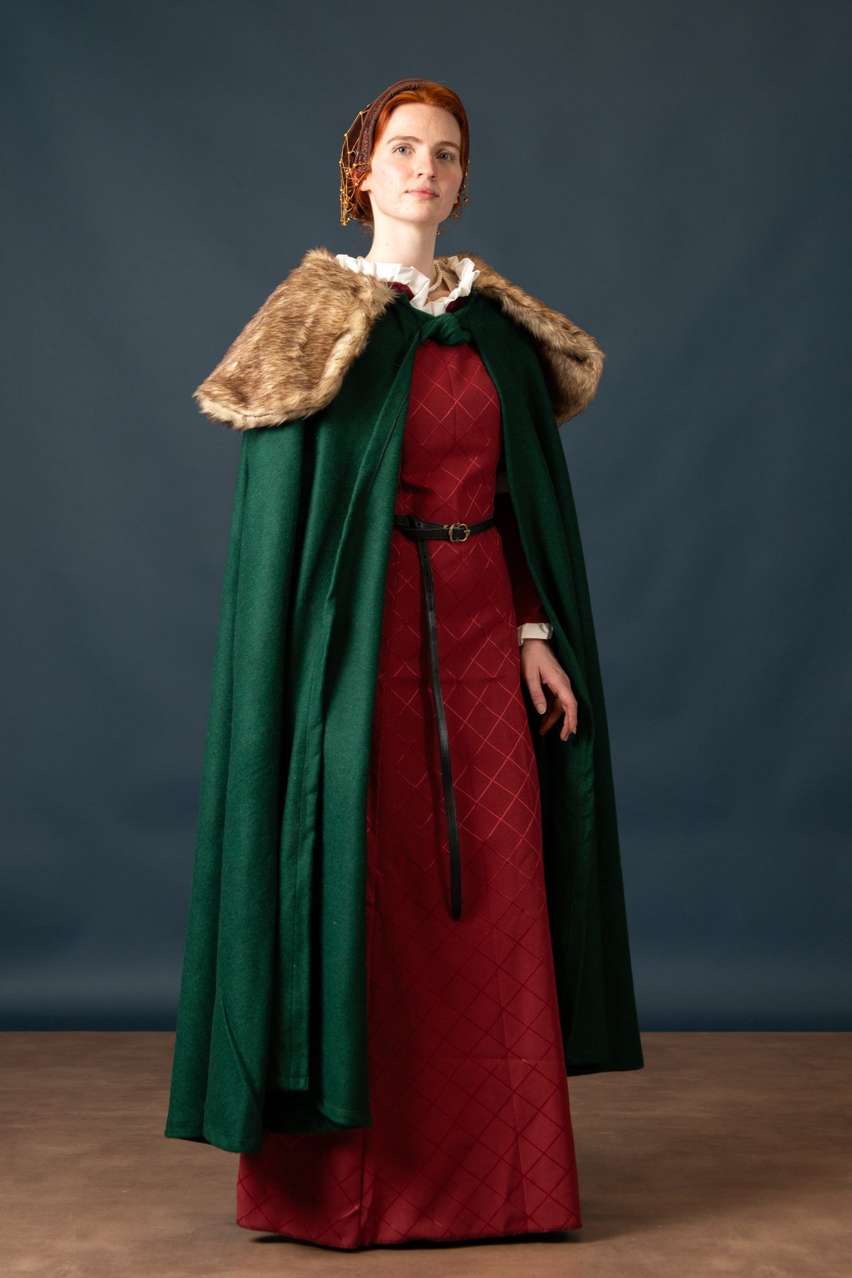 Fur coat John, green