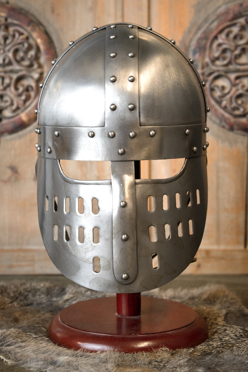 Medieval templar helmet Peter, 1.2 mm