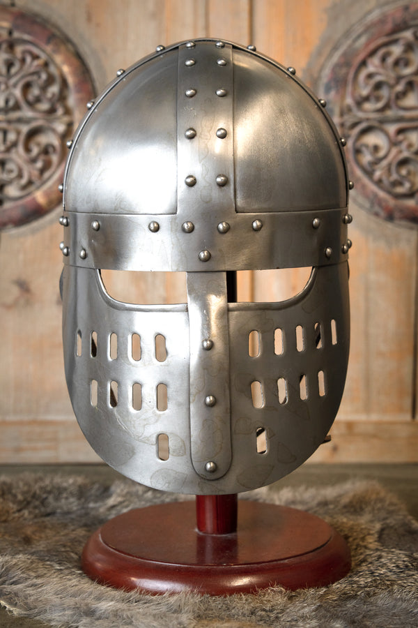 Medieval templar helmet Peter, 1.2 mm