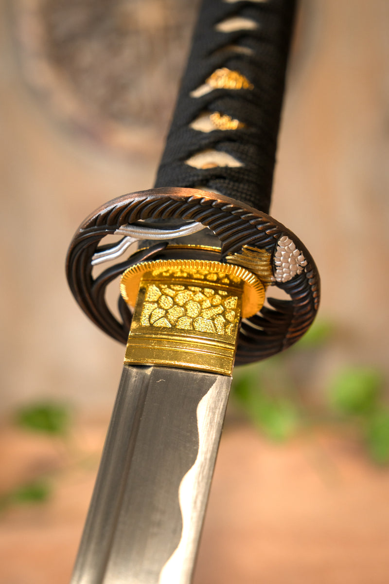 Katana Kujaku, semi-tranchant