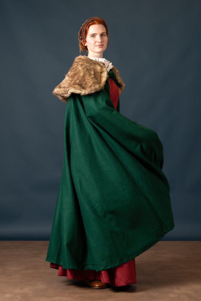 Fur coat John, green