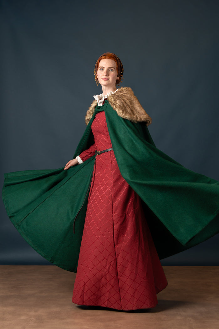 Fur coat John, green