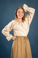 Barok bluse Morgan creme