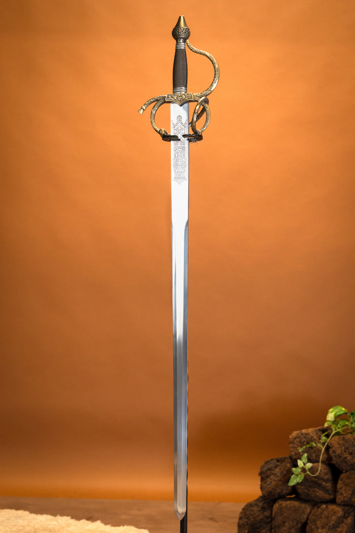 Verzierte Colada von El Cid, halbscharf