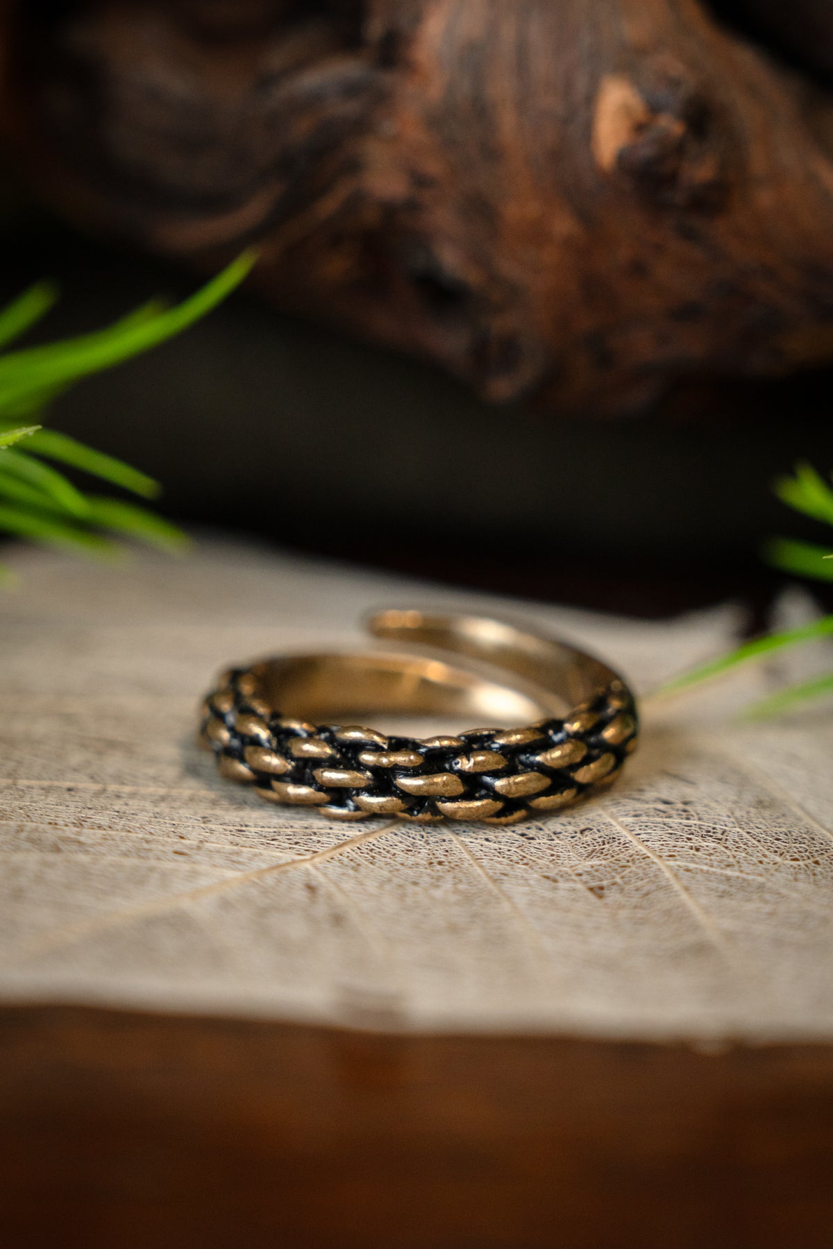 Wikinger Ring aus dem 9. bis 10. Jahrhundert, Bronze