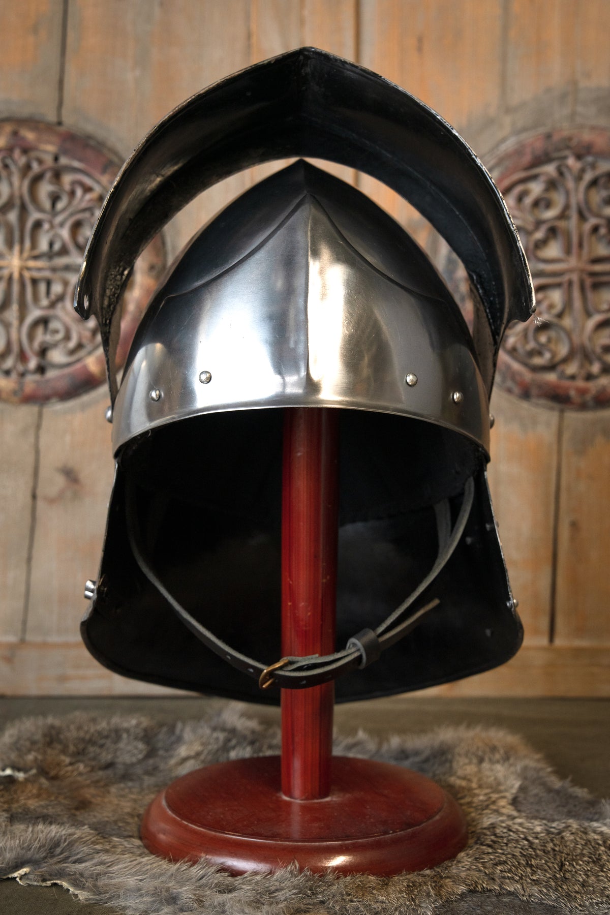 Coventry sallet, 2 mm (battle-ready)