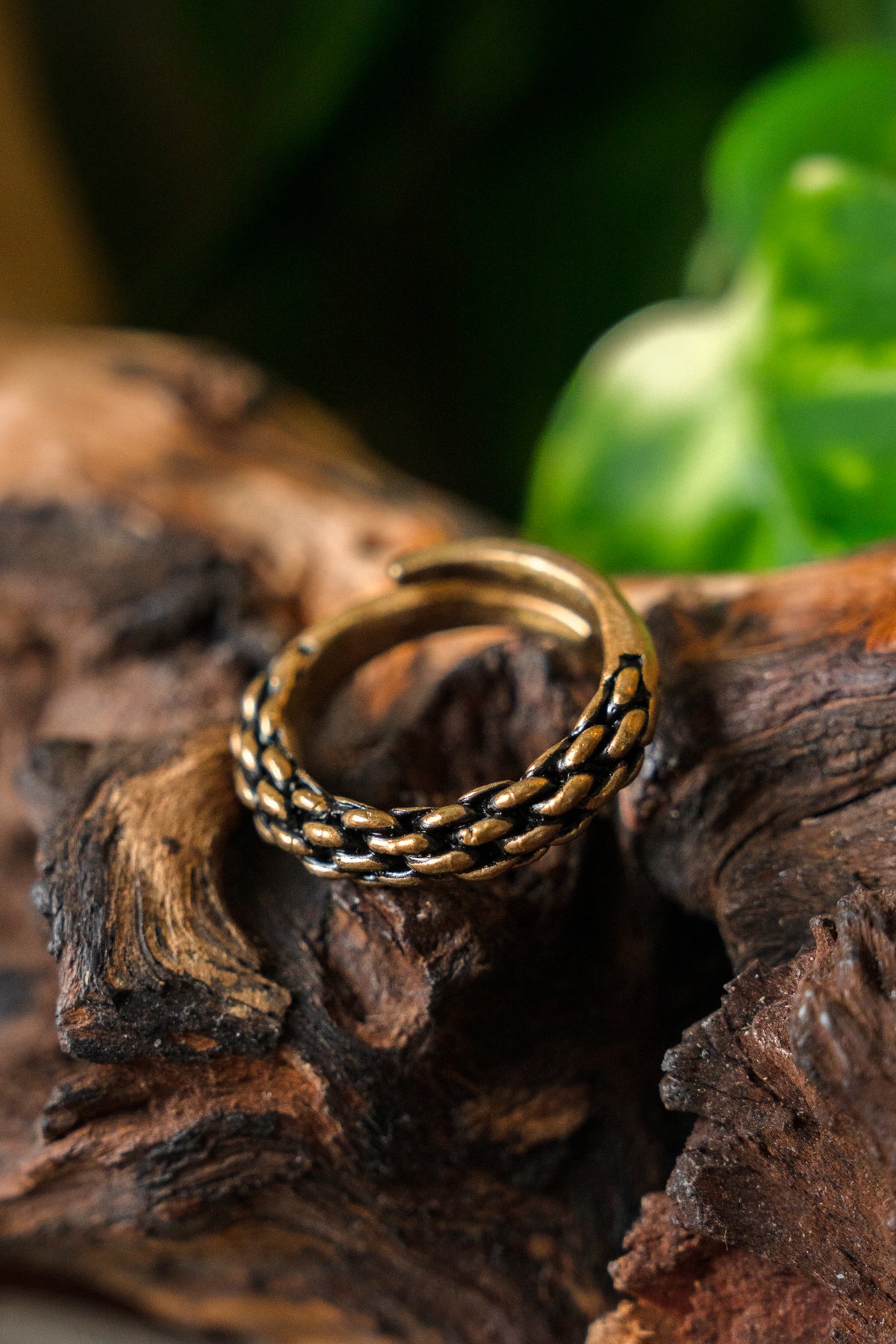 Wikinger Ring aus dem 9. bis 10. Jahrhundert, Bronze