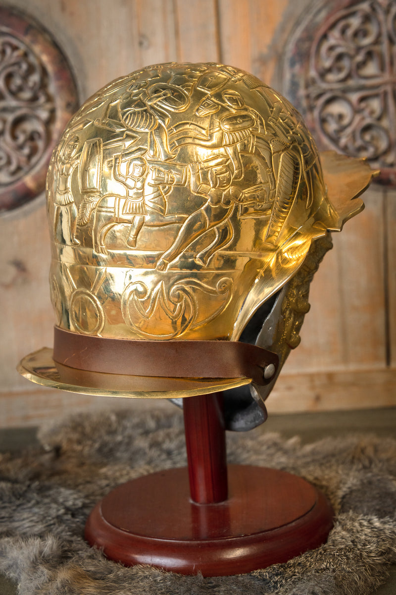 Roman sports helmet with larva mask, 1.3 mm