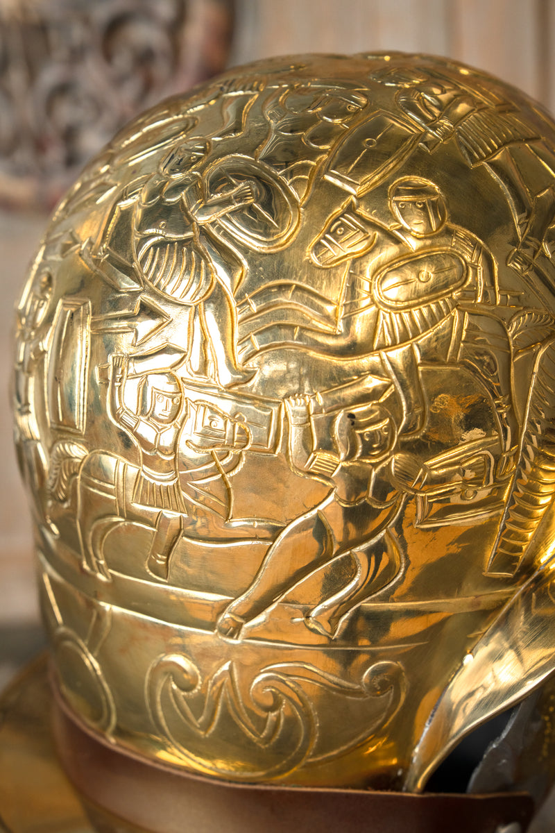 Roman sports helmet with larva mask, 1.3 mm