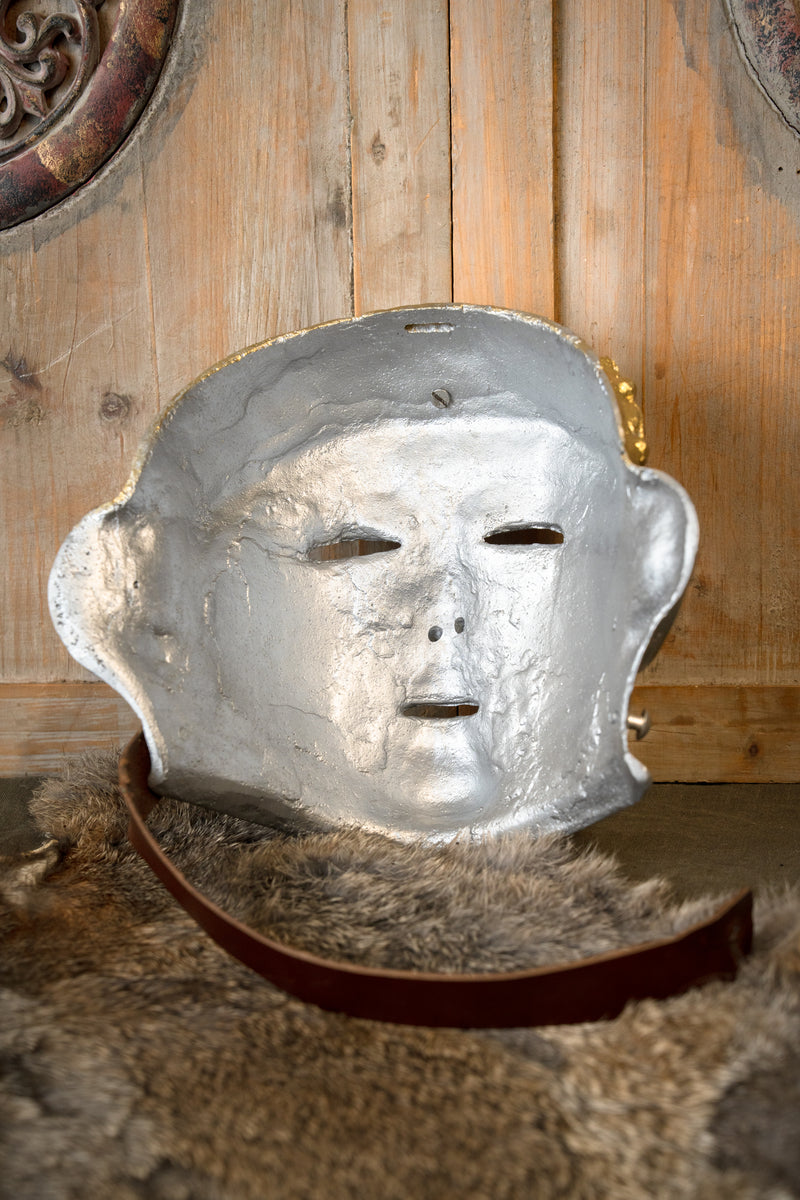 Roman sports helmet with larva mask, 1.3 mm