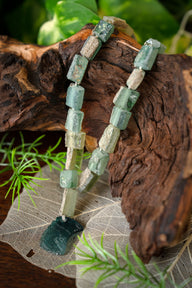 Glaskralen viking ketting, 35 kralen