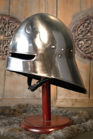Duitse sallet Nuremberg, 2 mm (battle-ready)