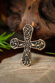 Gatebo Vikingský kríž, bronz
