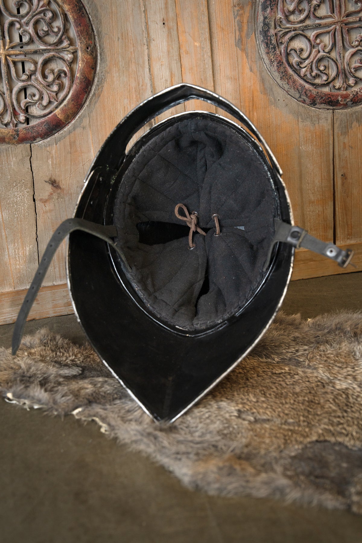 Tysk sallet Nürnberg, 2 mm (battle-ready)