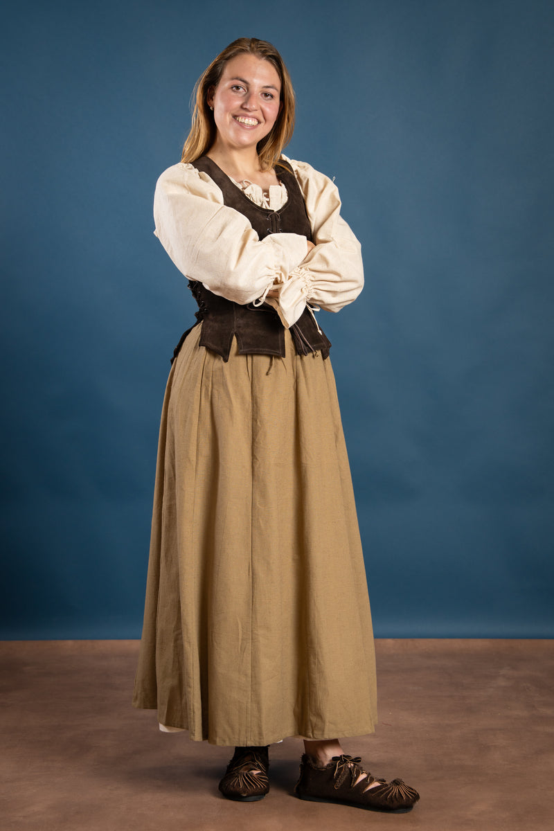 Spódnica Inge, brązowa