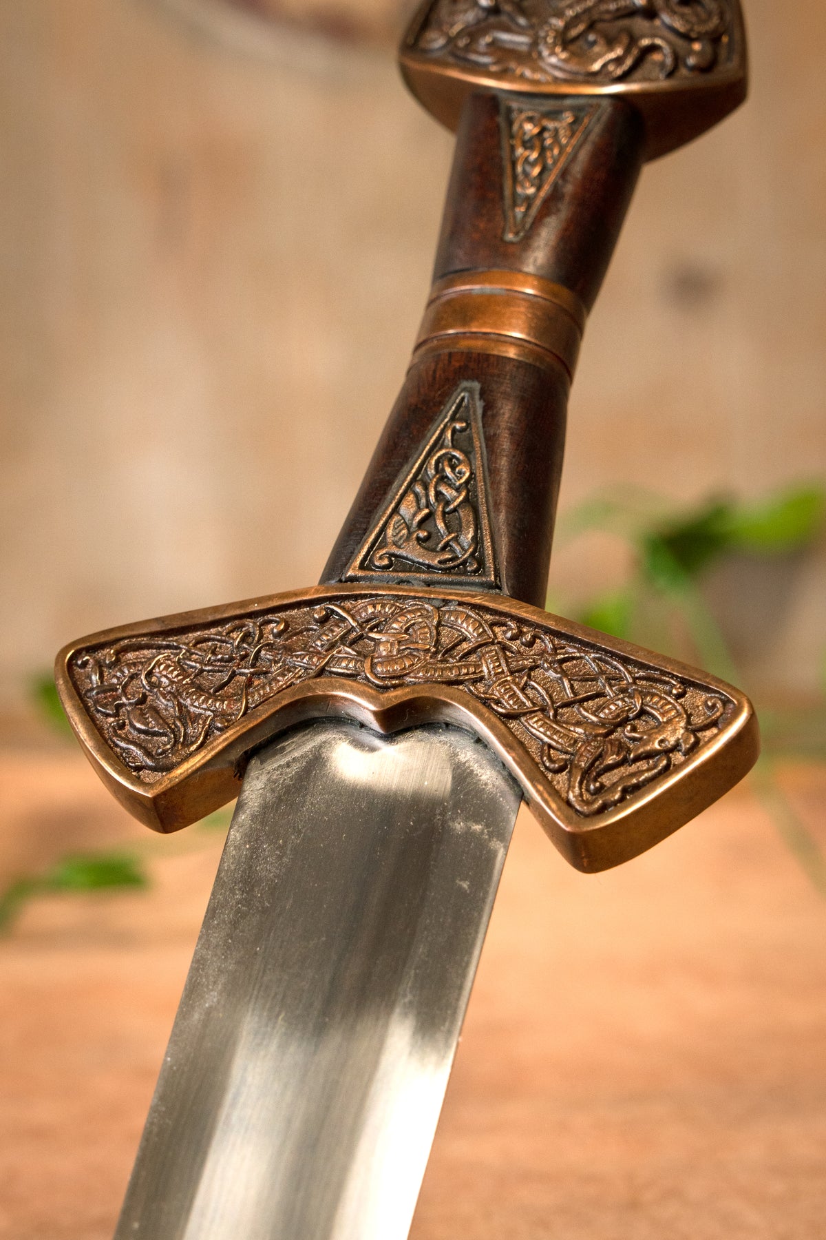 Finnish Viking sword Suontaka, semi-sharp