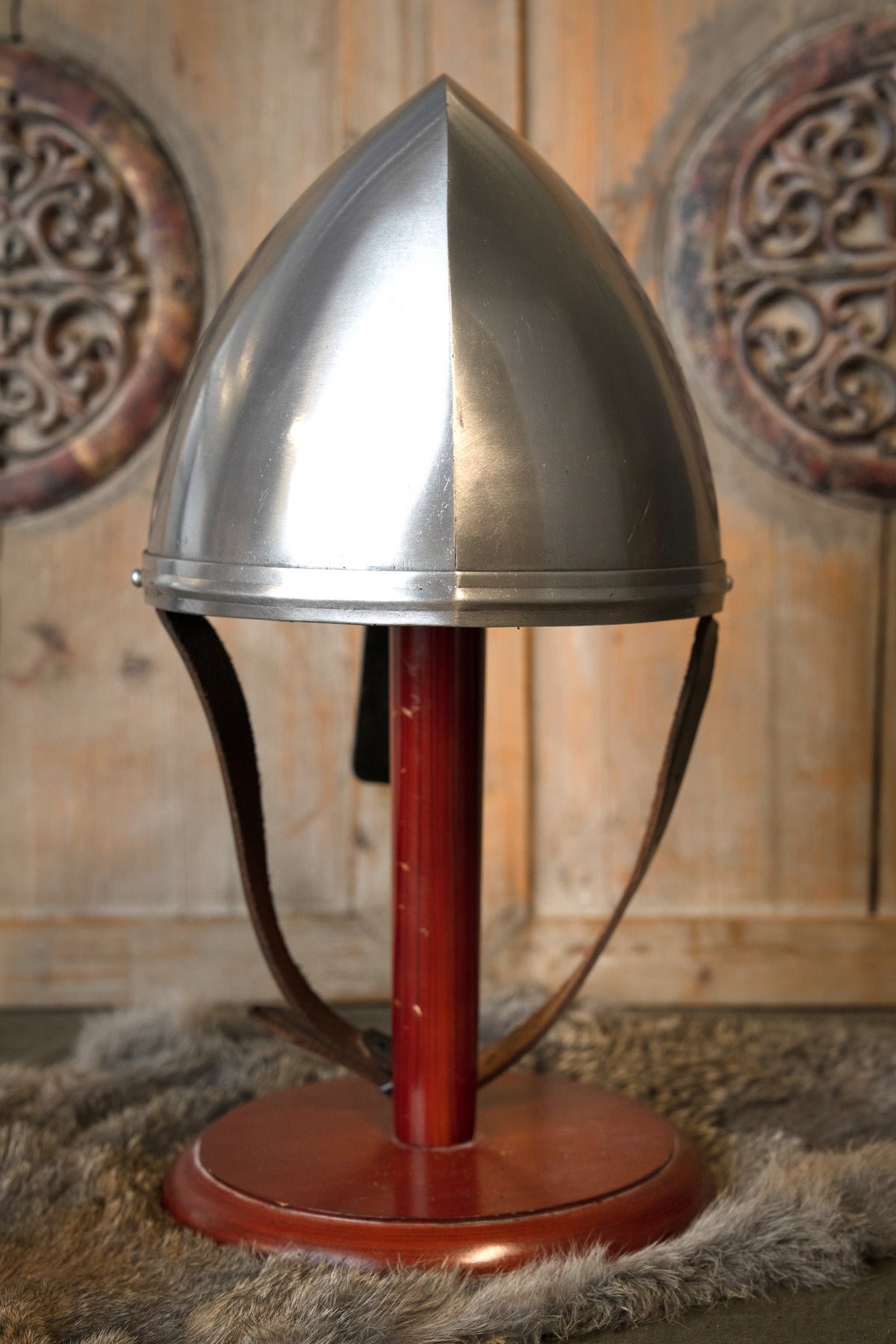 Medieval nasal helmet Harding, 1-1.2 mm