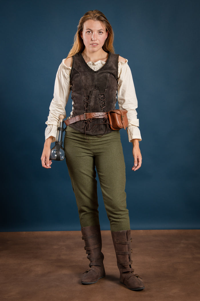 Gorset Sarina, brązowy