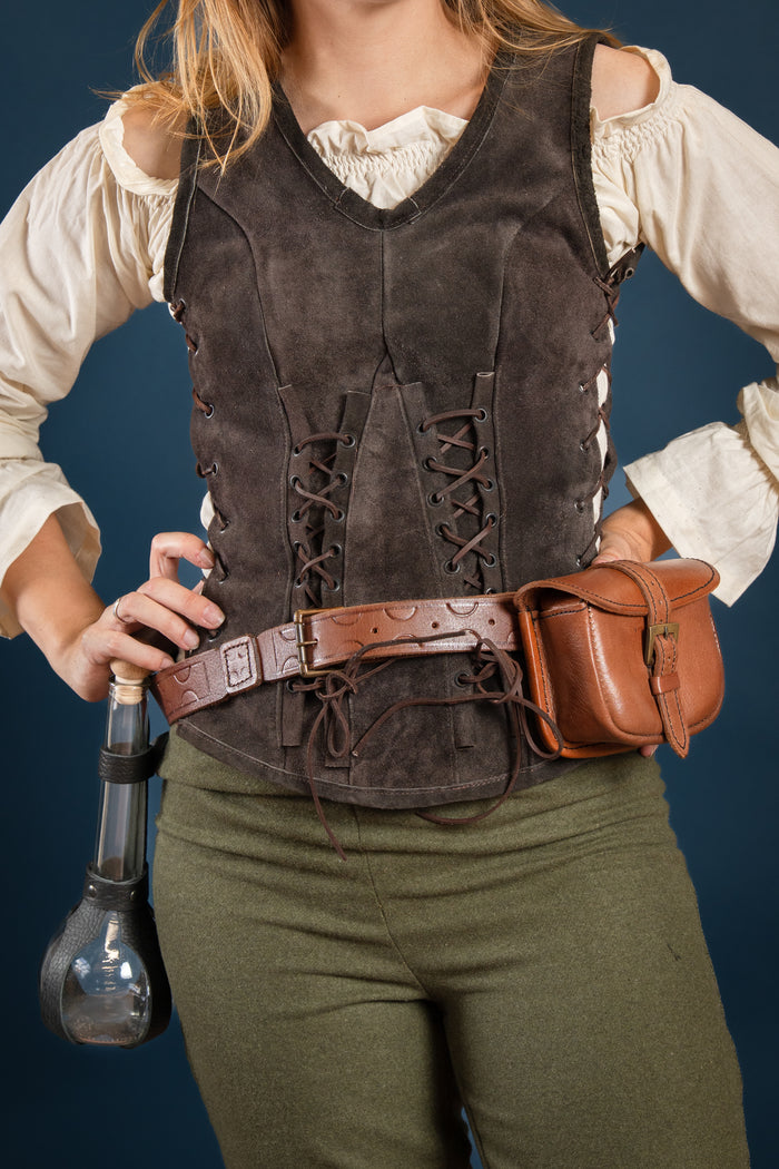 Gorset Sarina, brązowy