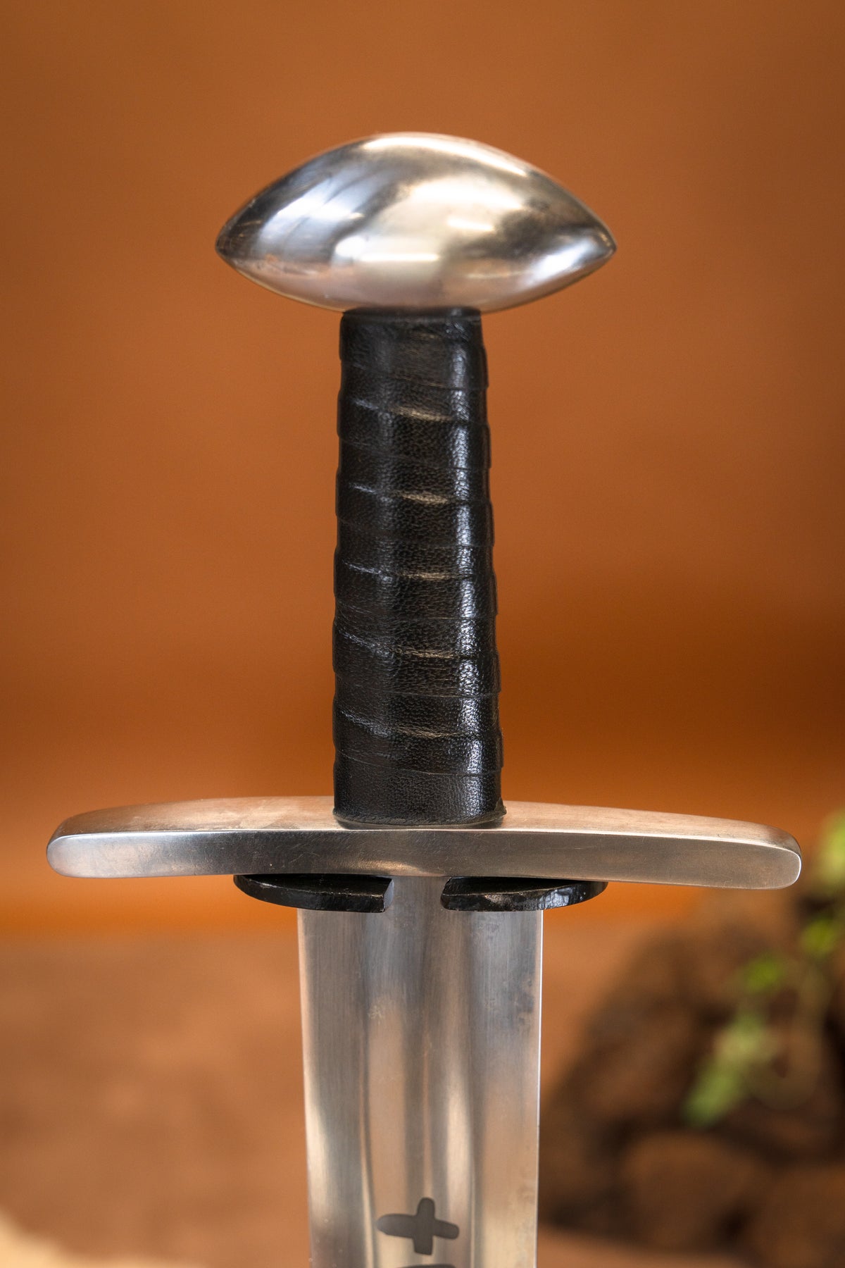 Vikingsvärd Ulfberht, halvvass