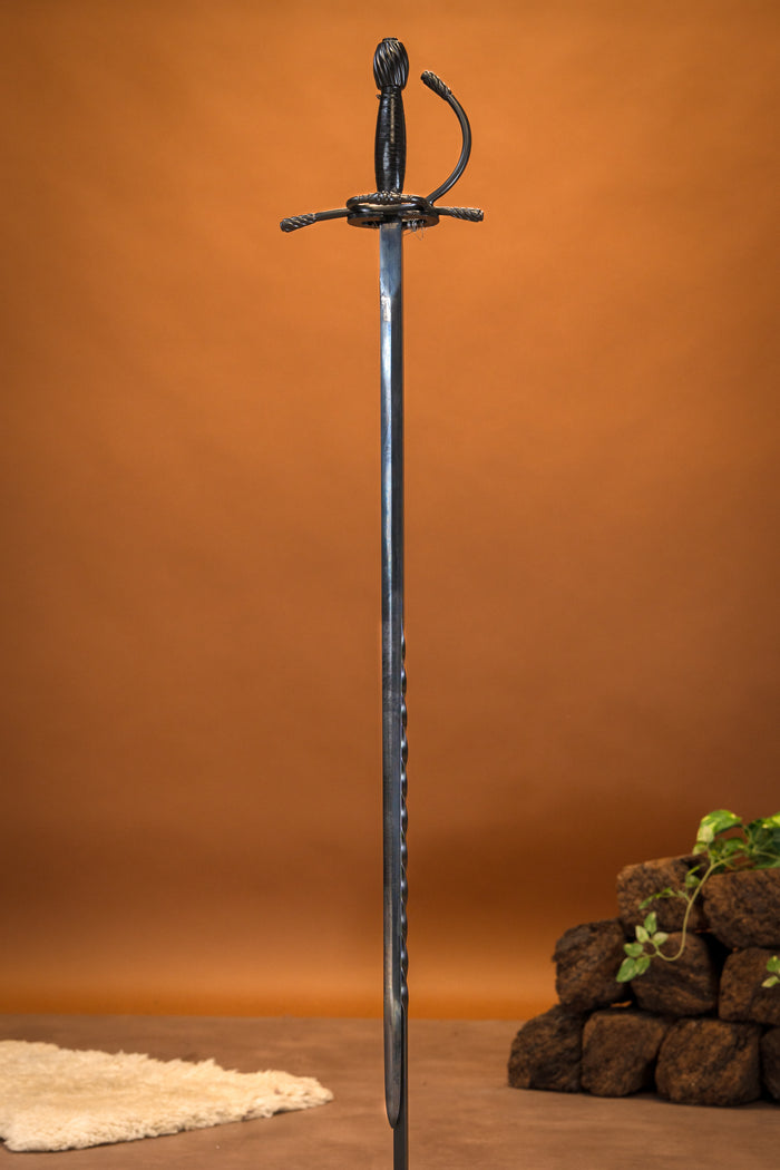 Schwarzer Piratenrapier Jack, halb scharf