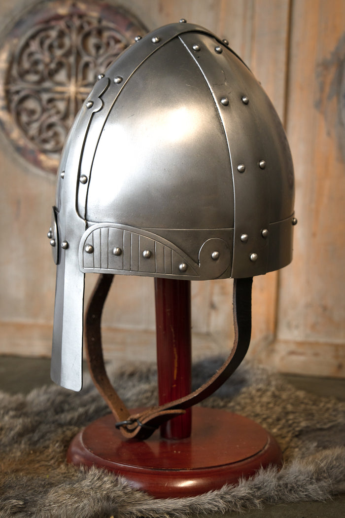 Casco vikingo spangenhelm, tipo nasal, 1 mm