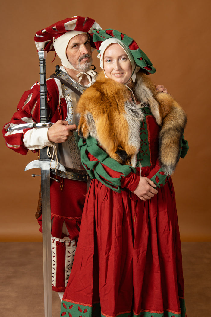 Tysk zweihänder, halvskarp