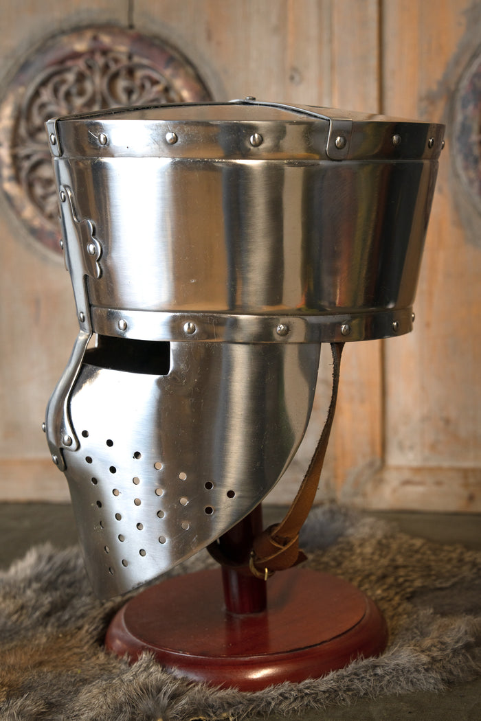 Medieval pot helmet, 1.6 mm