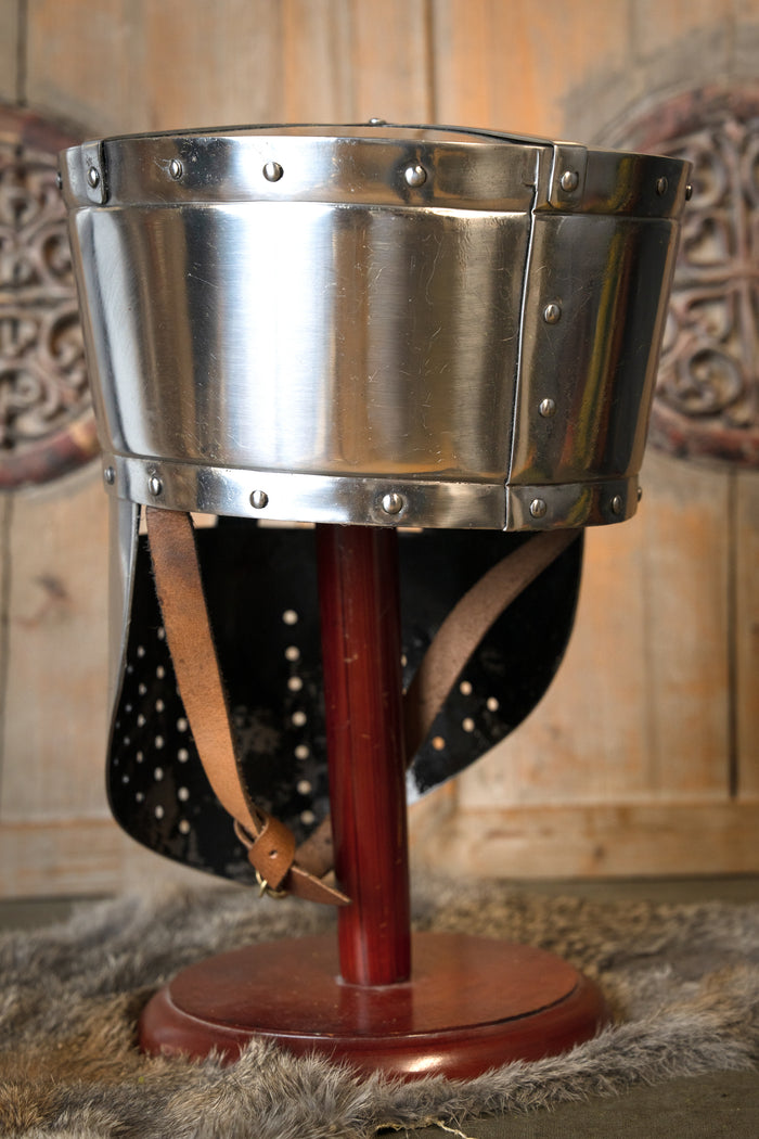 Medieval pot helmet, 1.6 mm