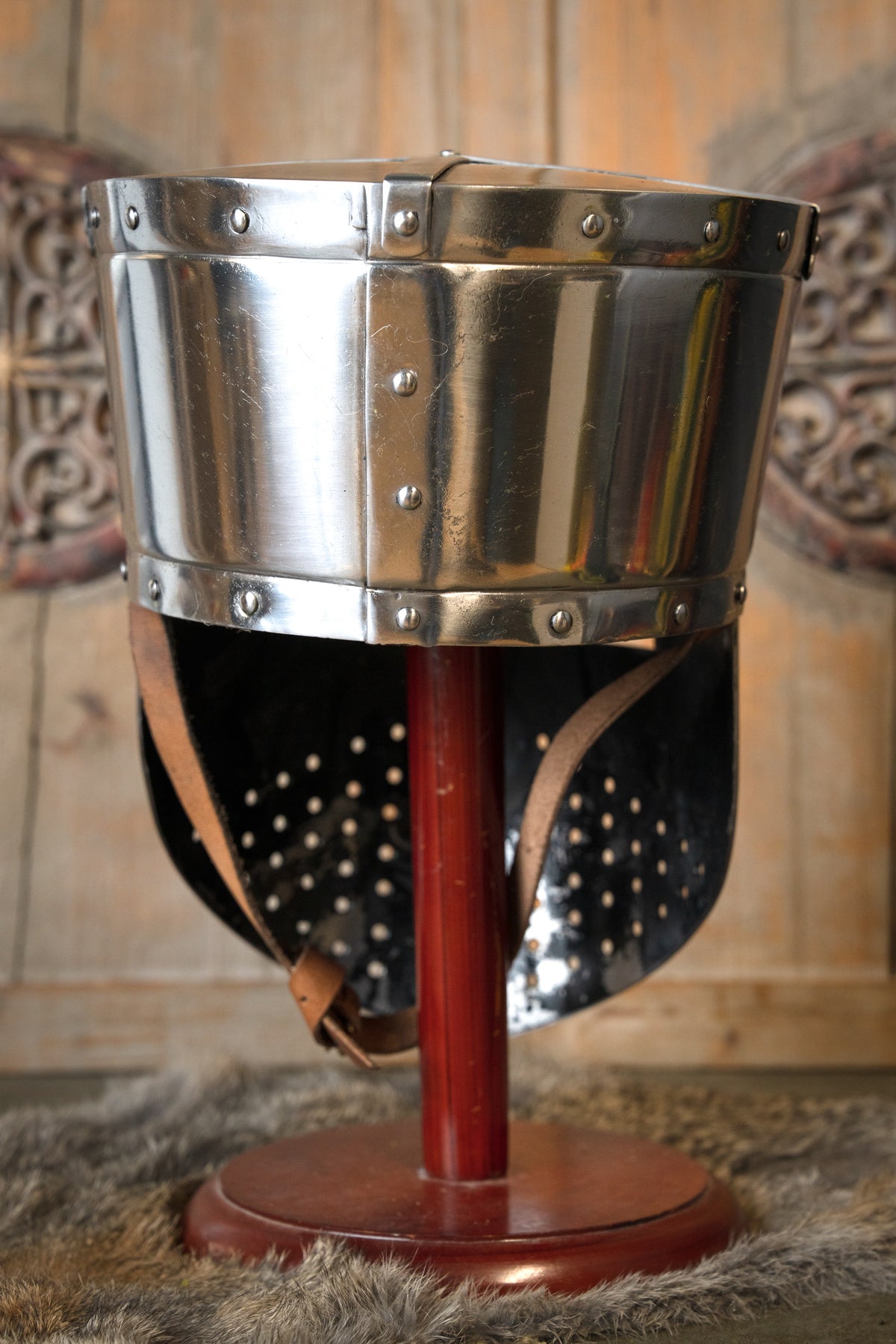Medieval pot helmet, 1.6 mm