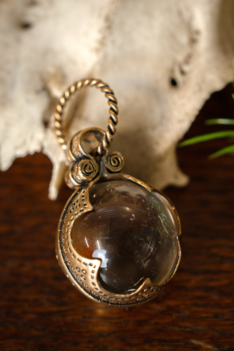 Gotland vikingebjergkrystal L, bronze