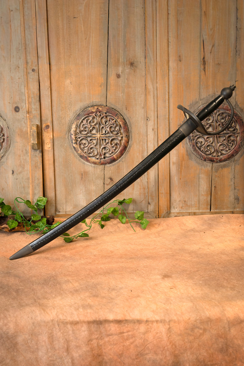 Piracka szabla Blackbeard, półostra