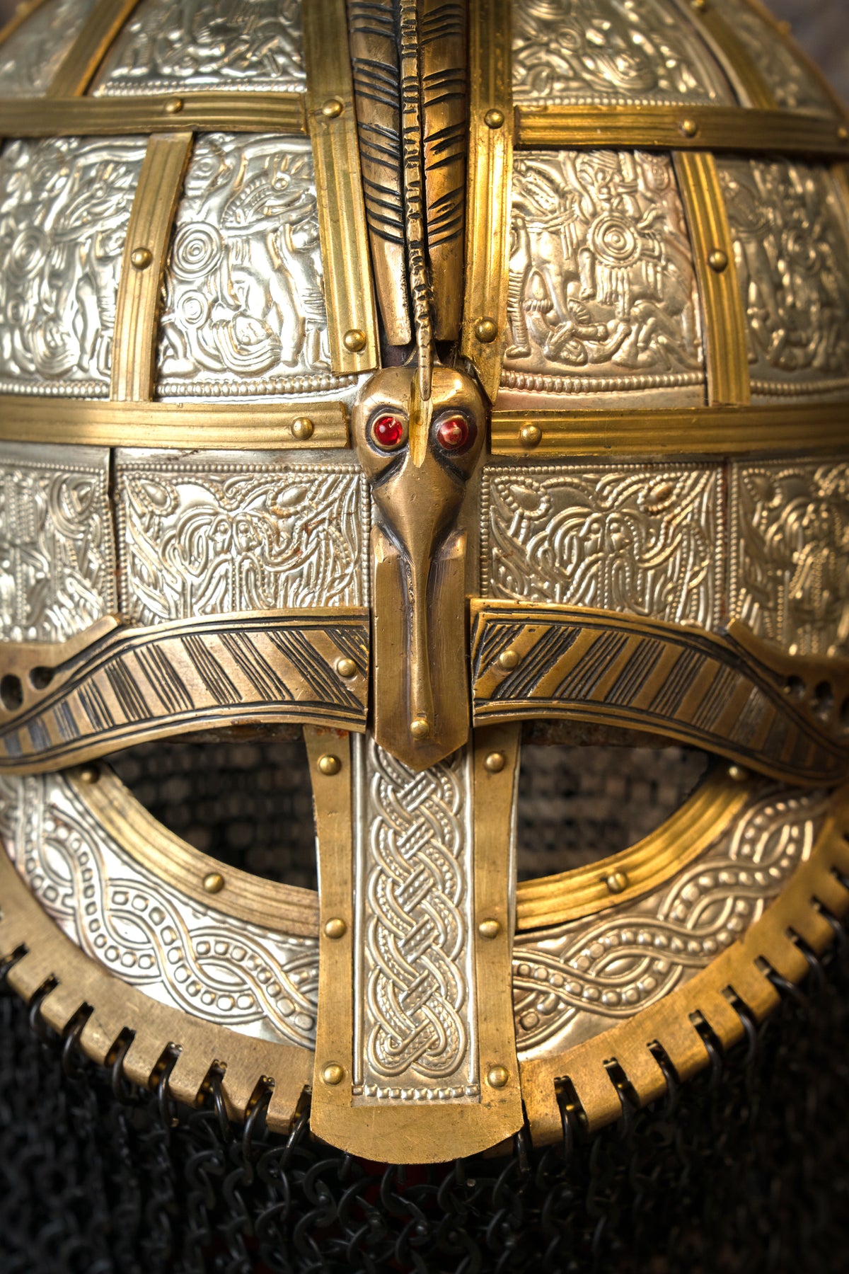 Vendelhelm Valsgärde 8, 2 mm (battle-ready)